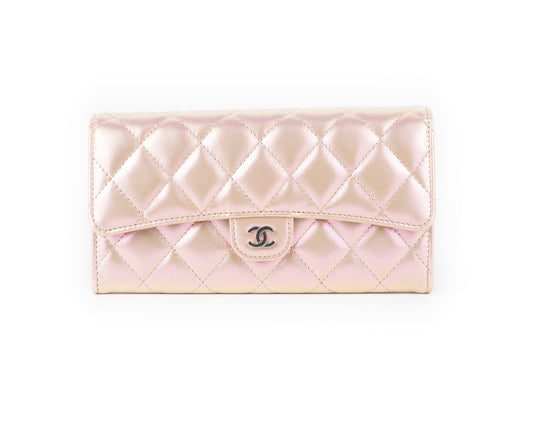 Chanel Classic Iridescent Long Flap Wallet