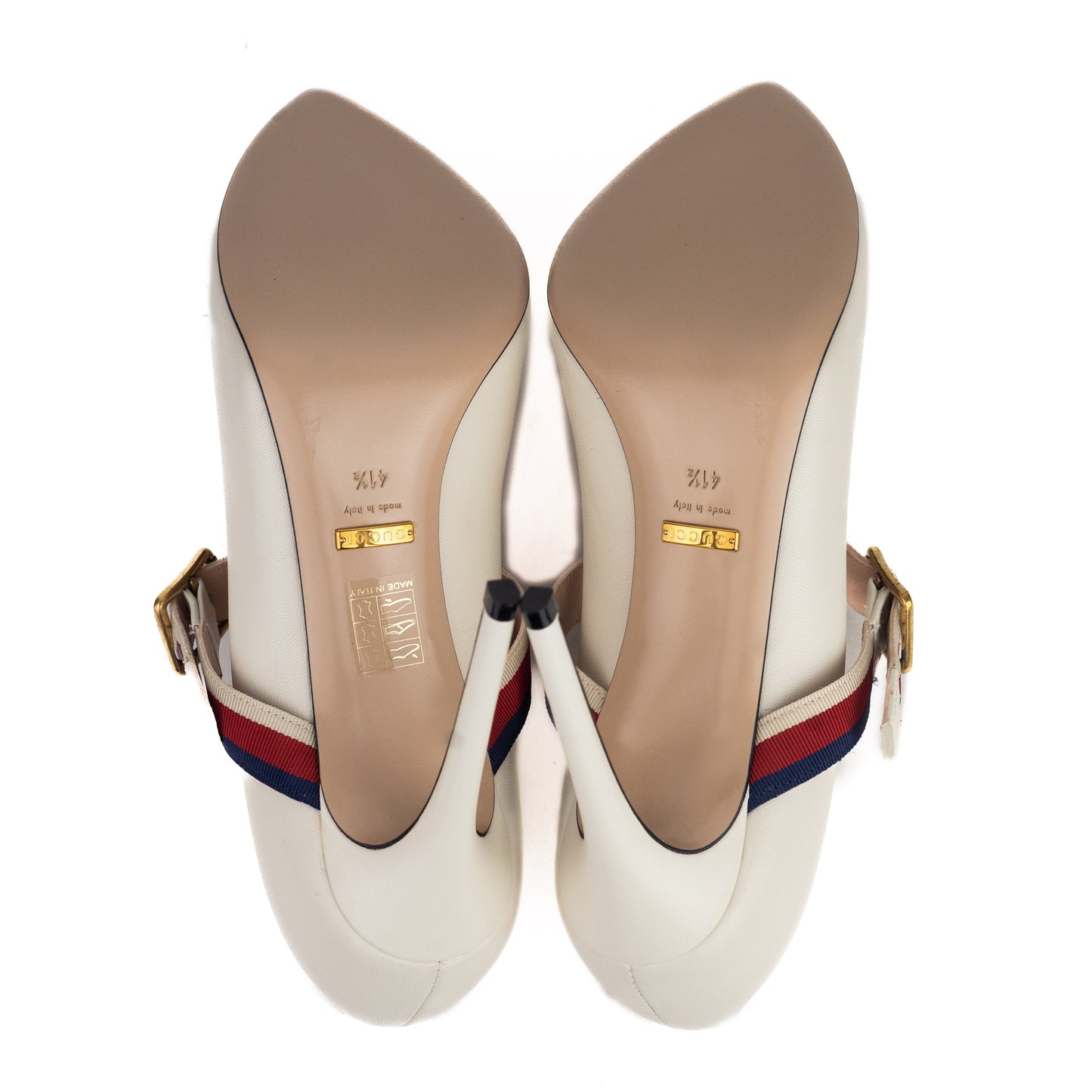 Gucci Malaga Kid High Heel Pumps