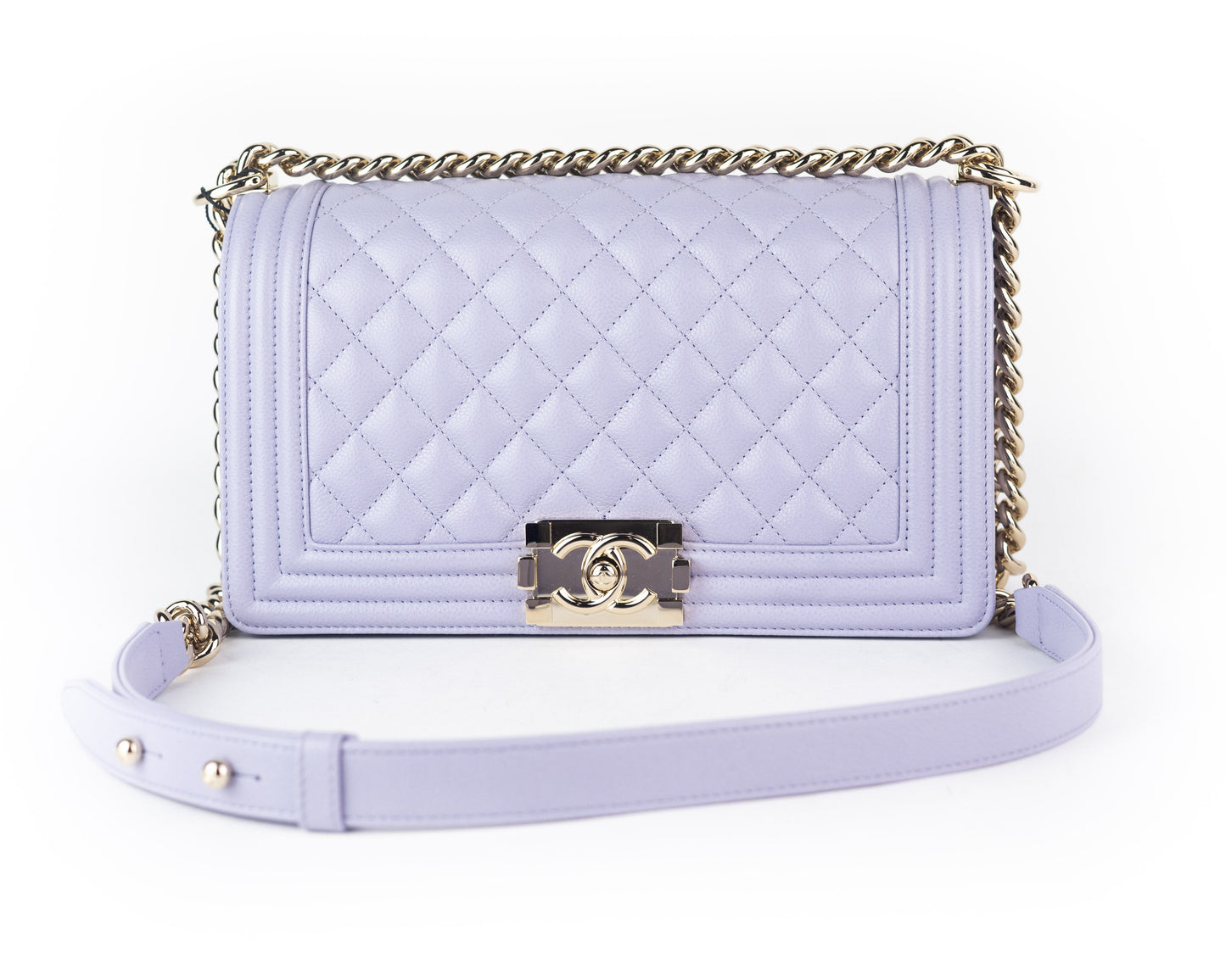 Chanel Caviar Medium Boy Bag