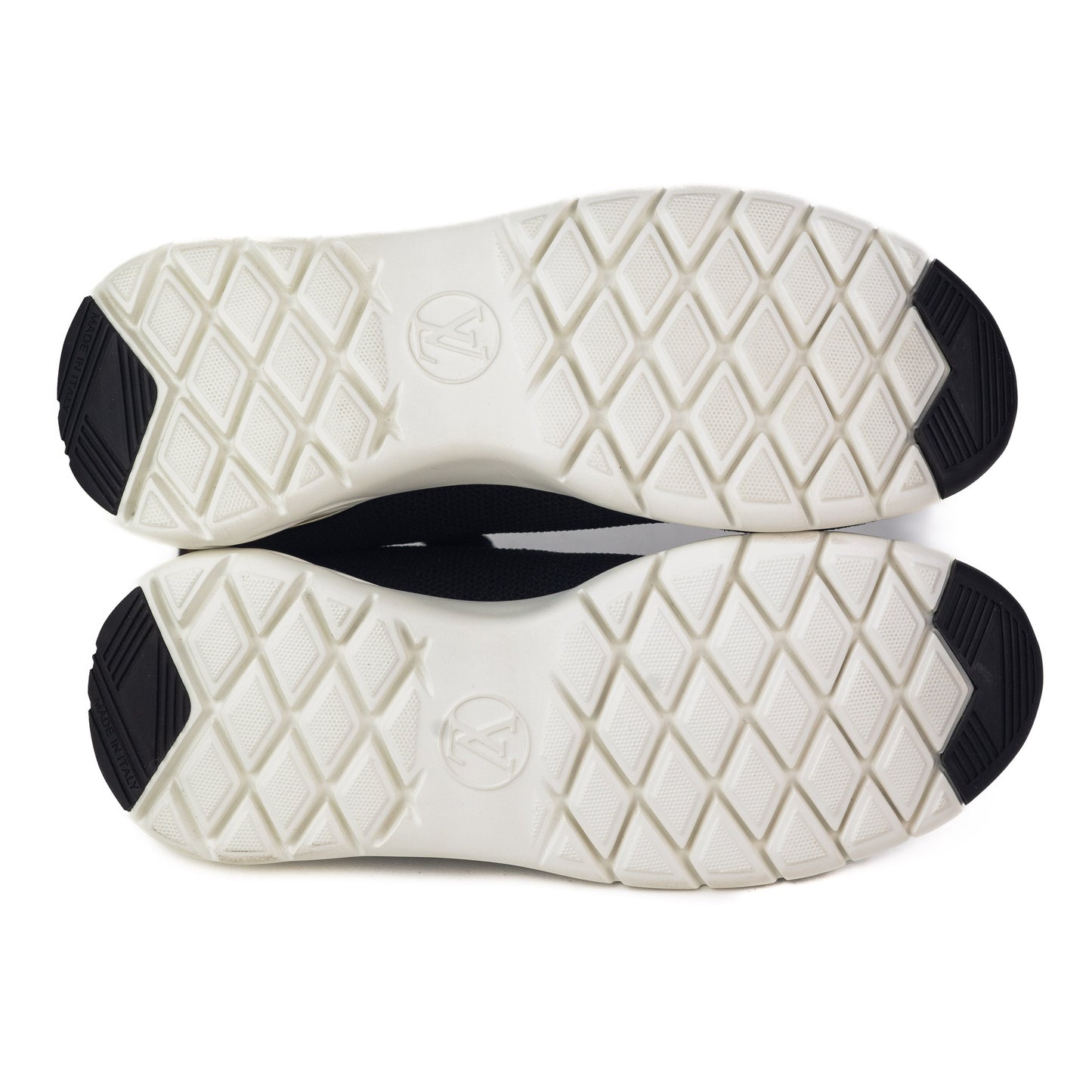Louis Vuitton Black Heart Sock Sneakers