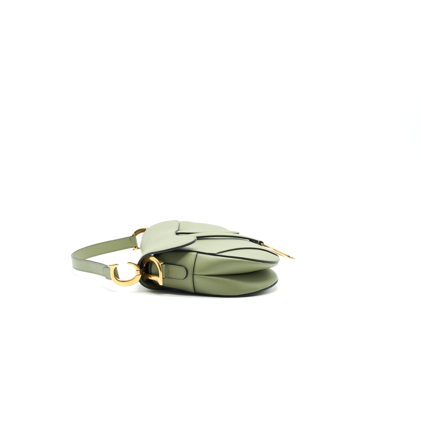 Christian Dior Medium Saddle Bag Green