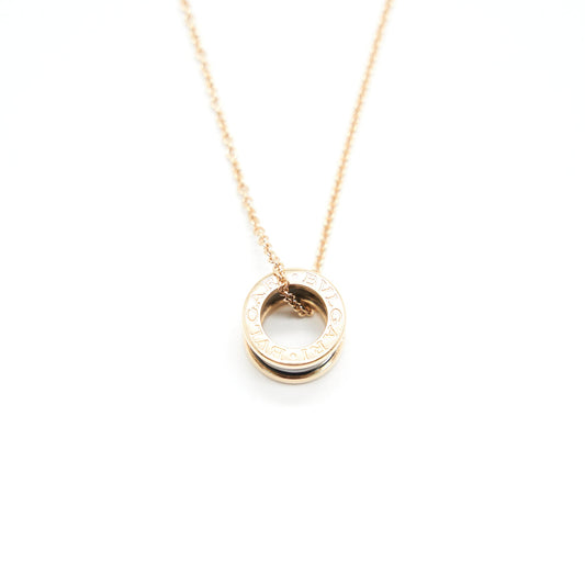 Bvlgari B zero Necklace Rosegold ceramic