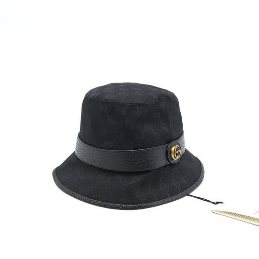 GG Canvas Bucket Hat With Double G