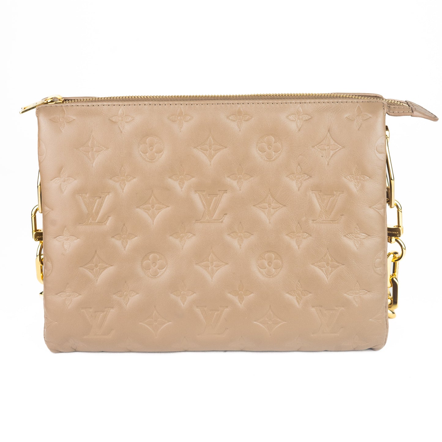 Louis Vuitton Coussin MM in Taupe