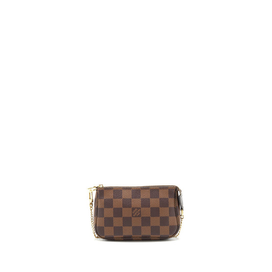Louis Vuitton Mini Pochette Accessory Damier Ebene GHW