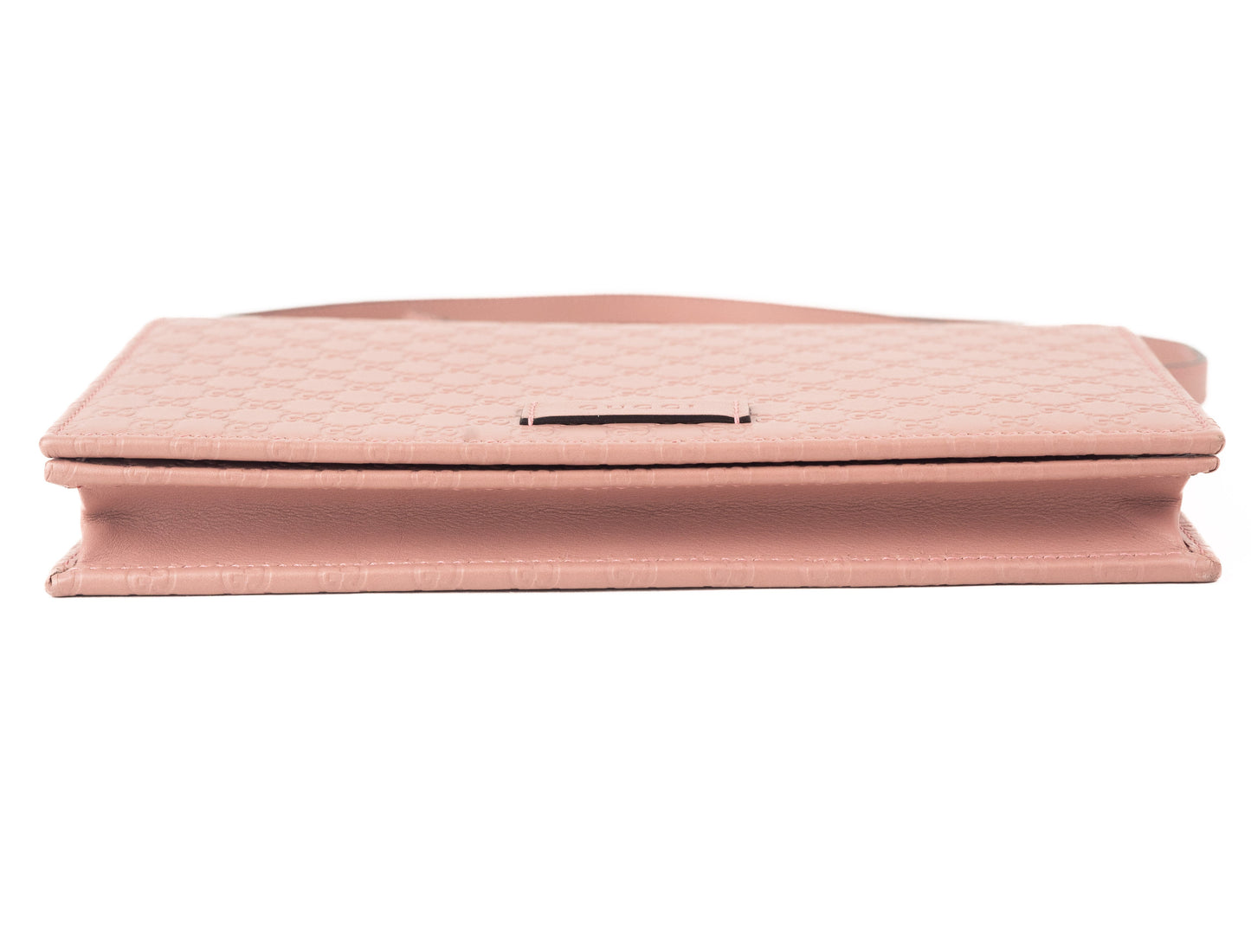 Gucci GG Micro Guccissima Leather Crossbody Wallet