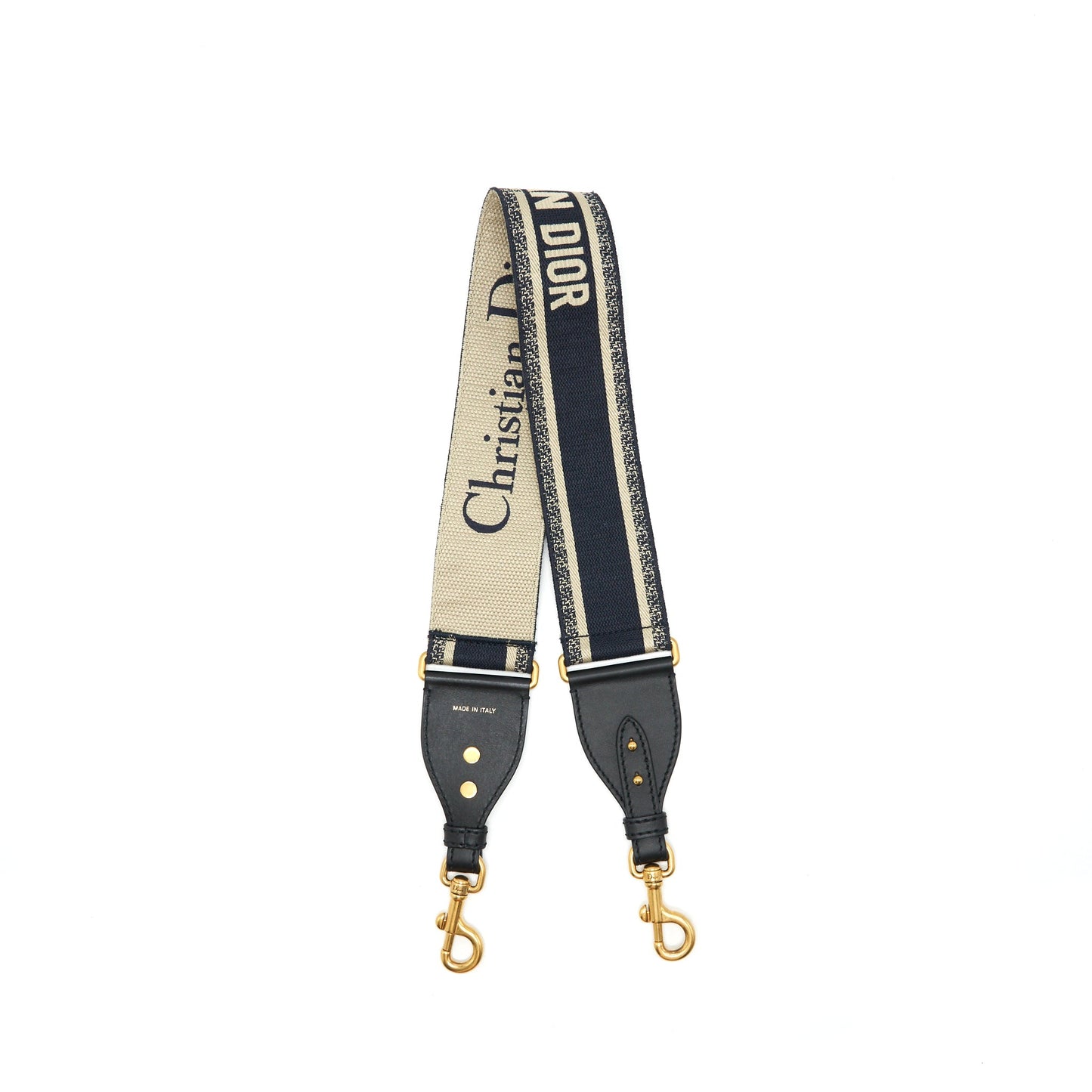 CHRISTIAN DIOR SHOULDER STRAP BLUE