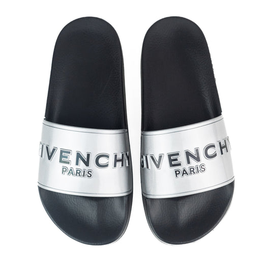 Givenchy black and grey slides