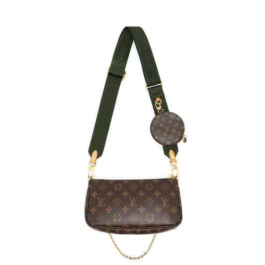 Louis Vuitton Multi Pochette Accessories Khaki Strap