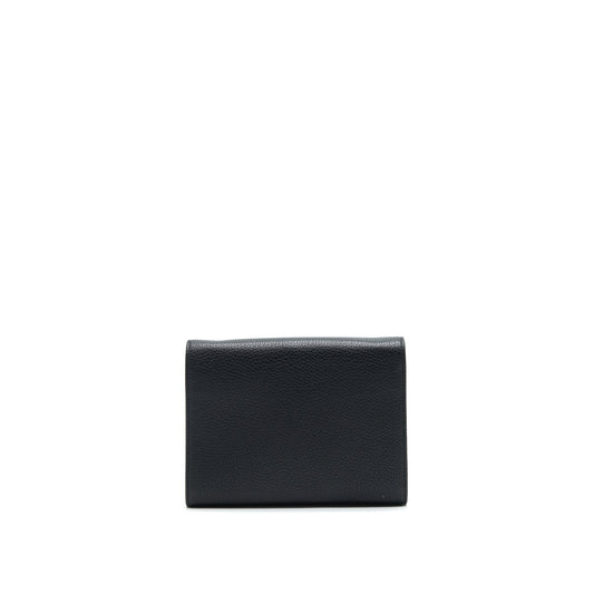 Gucci Grained Calfskin GG Logo Wallet on Chain with GHW