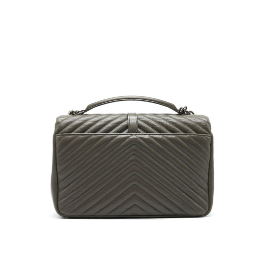 YSL COLLEGE LARGE SIZE OLIVE GREY COLOUR IN SHW