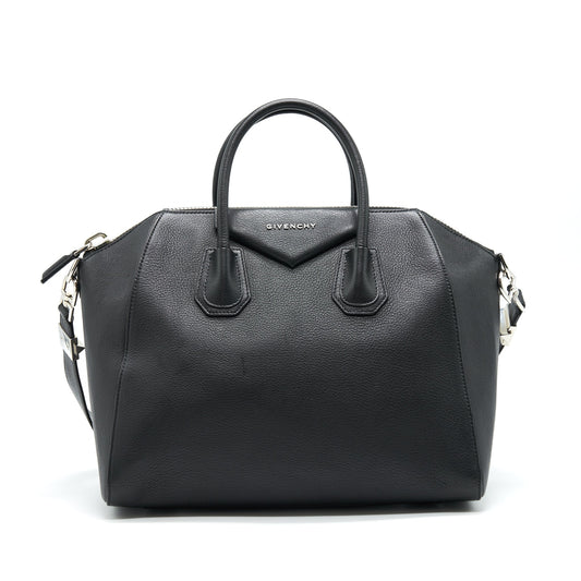 Givenchy Medium Antigona Bag Black SHW