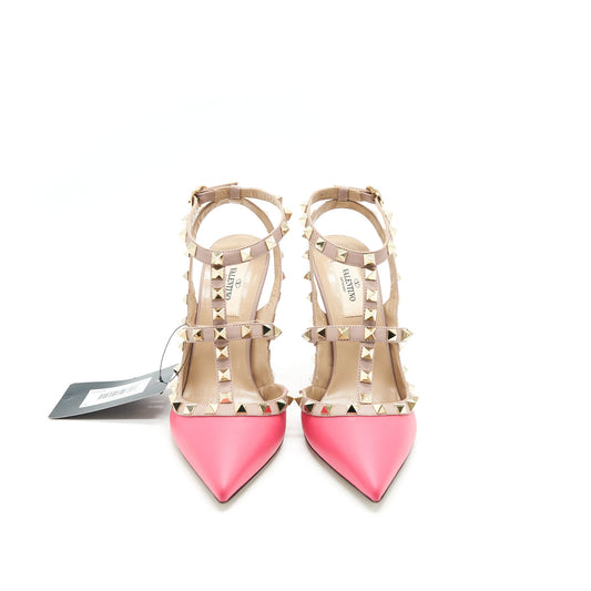 Valentino Garavani Rockstud Leather Pump Pink