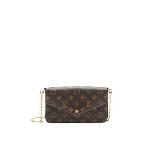 Louis Vuitton Felicie Pochette (Zipped pocket lost)