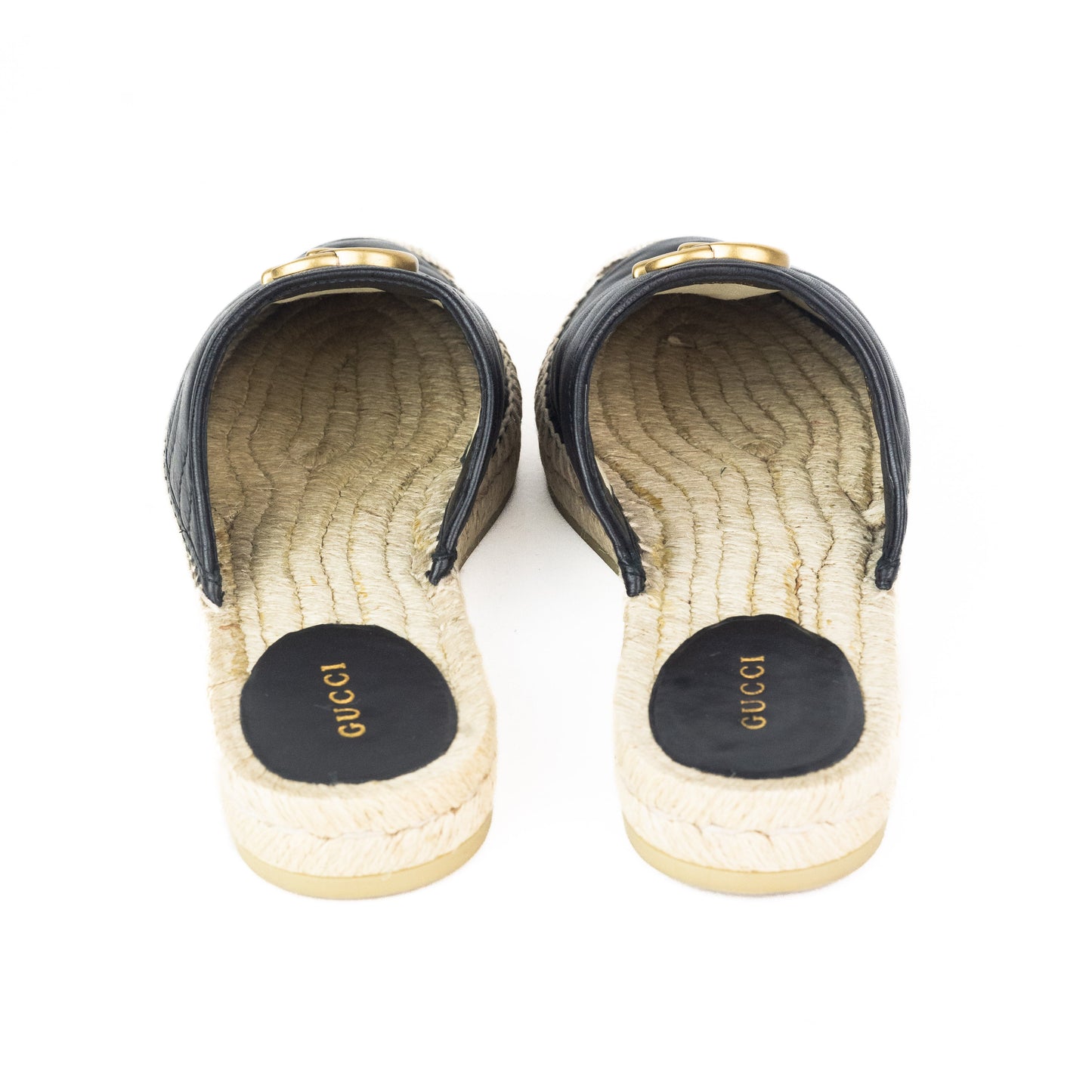 Gucci Matelasse espadrilles mules