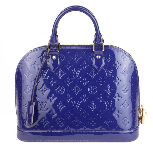 Louis Vuitton Alma MM in Vernis Leather