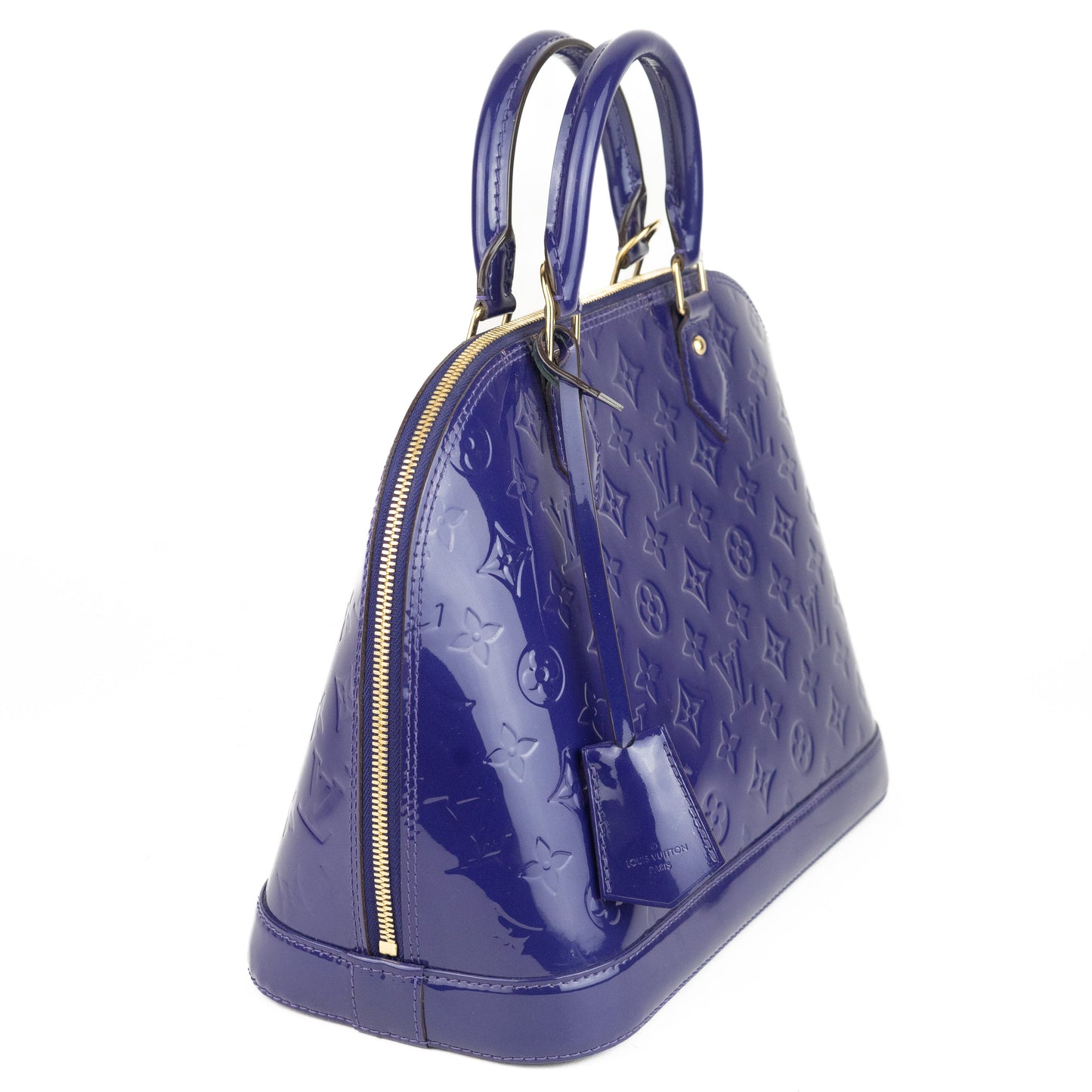 Louis Vuitton Alma MM in Vernis Leather