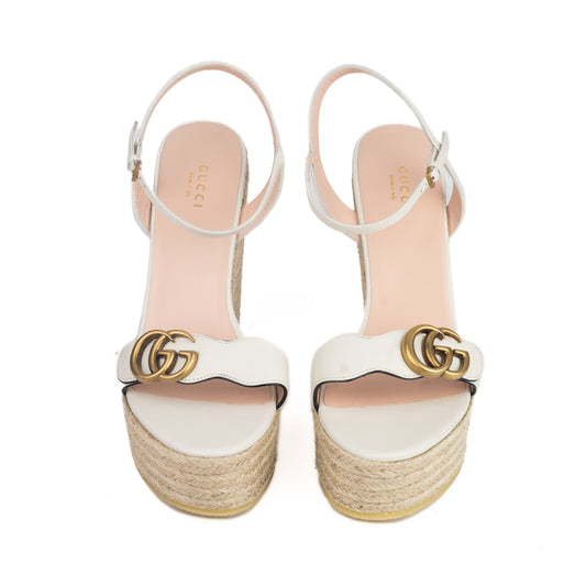 Gucci Women Leather Espadrilles Sandals