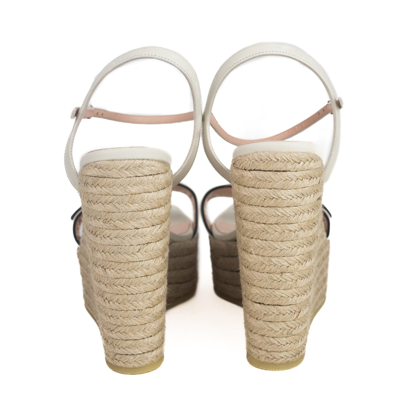Gucci Women Leather Espadrilles Sandals
