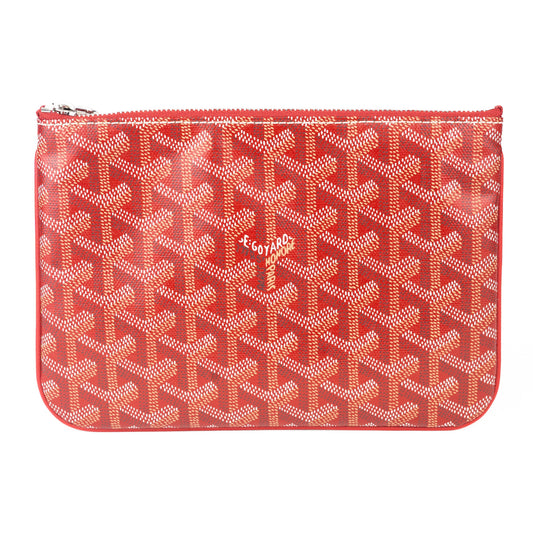Goyard Senat PM Pocket Pouch Red