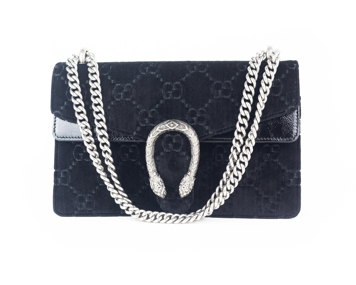 Gucci GG Velvet Small Dionysus Shoulder Bag