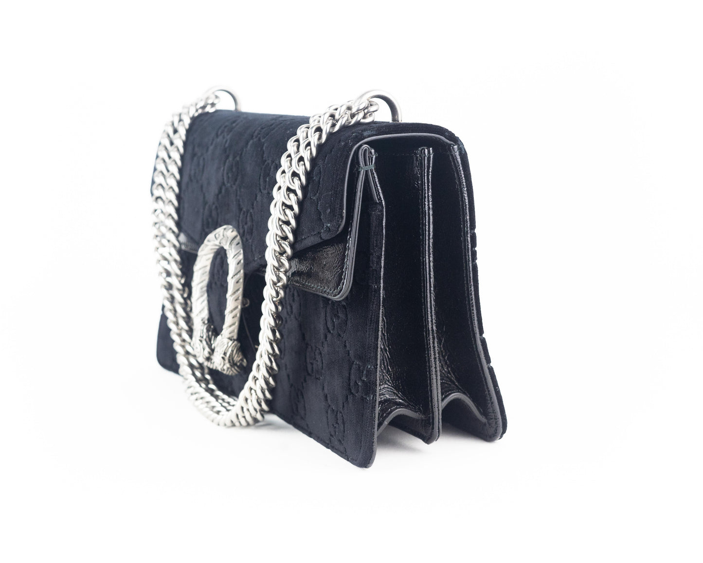 Gucci GG Velvet Small Dionysus Shoulder Bag