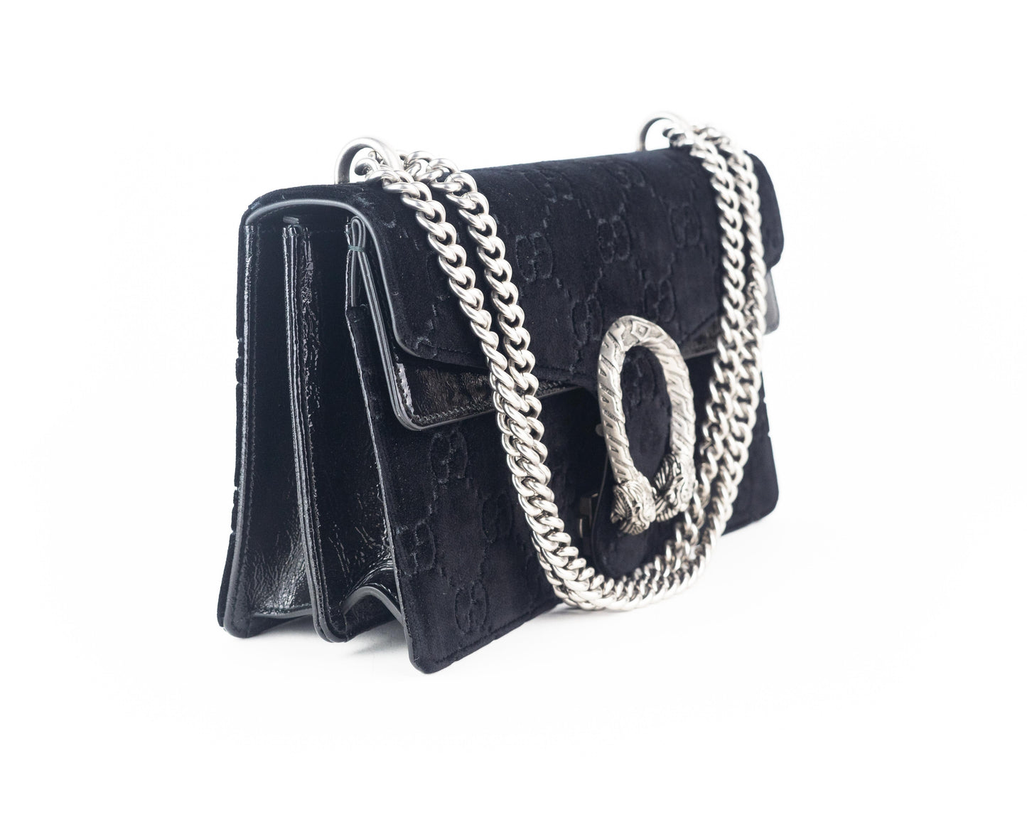 Gucci GG Velvet Small Dionysus Shoulder Bag