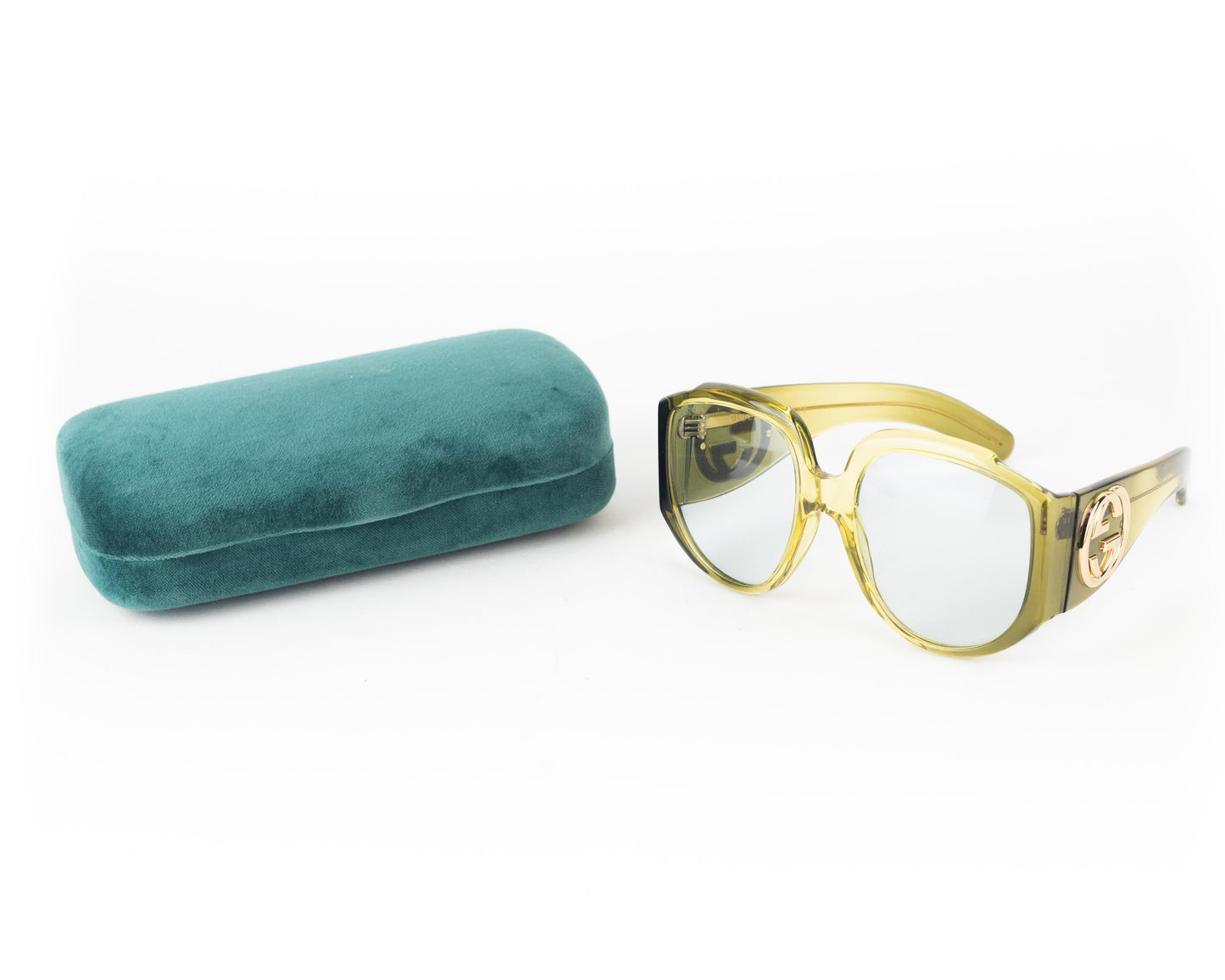Gucci Oversized Acetate Interlocking G Sunglasses
