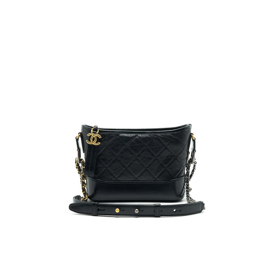 Chanel Small Gabrille Hobo Bag Black