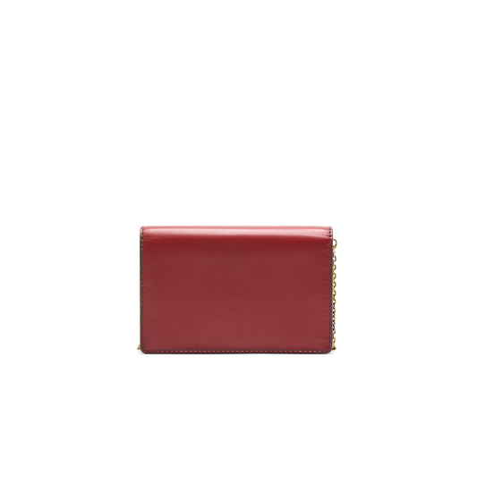 Dior J'adior Wallet on Chain Dark Red GHW