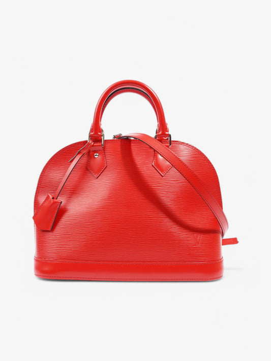 Louis Vuitton Alma Red Epi Leather PM