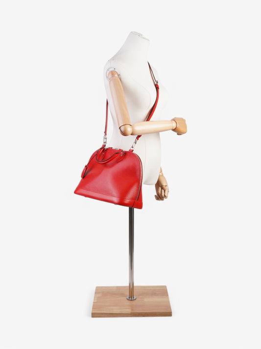 Louis Vuitton Alma Red Epi Leather PM