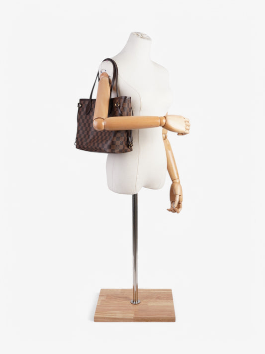 Louis Vuitton Neverfull Damier Ebene Coated Canvas PM