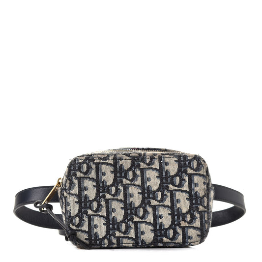 Dior Blue Oblique Belt Pouch