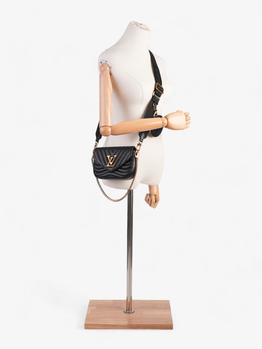 Louis Vuitton New Wave Multi-Pochette Black Leather