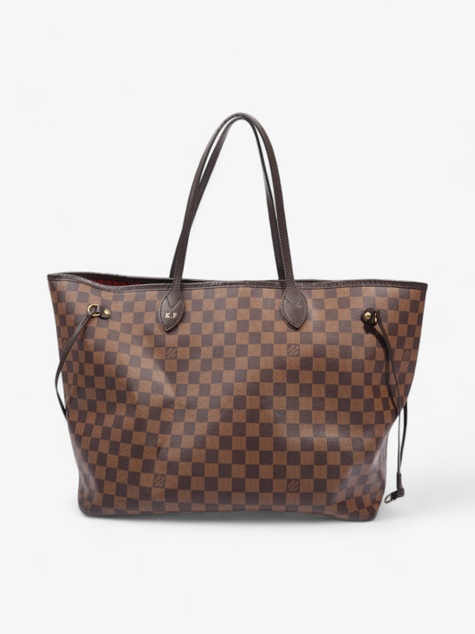 Louis Vuitton Neverfull Damier Ebene Coated Canvas GM