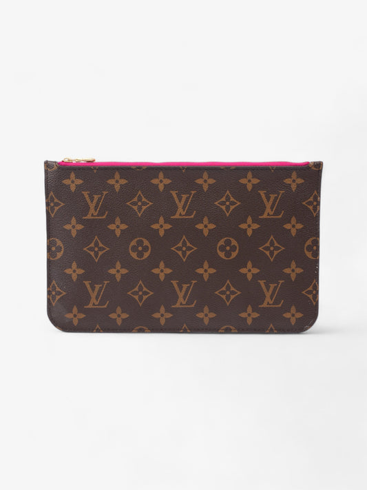 Louis Vuitton Neverful Pochette Monogram Coated Canvas