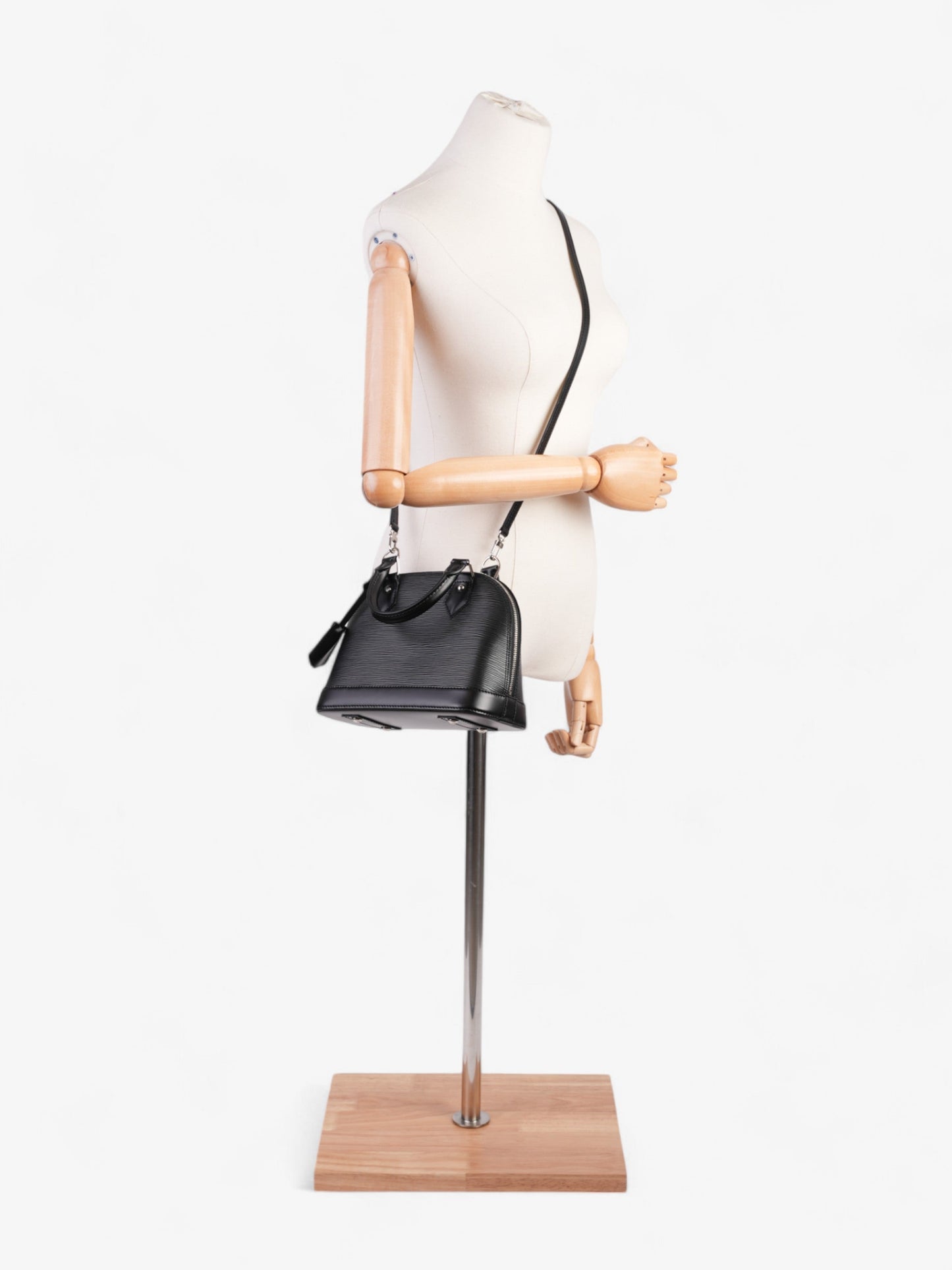 Louis Vuitton Alma Black Epi Leather BB