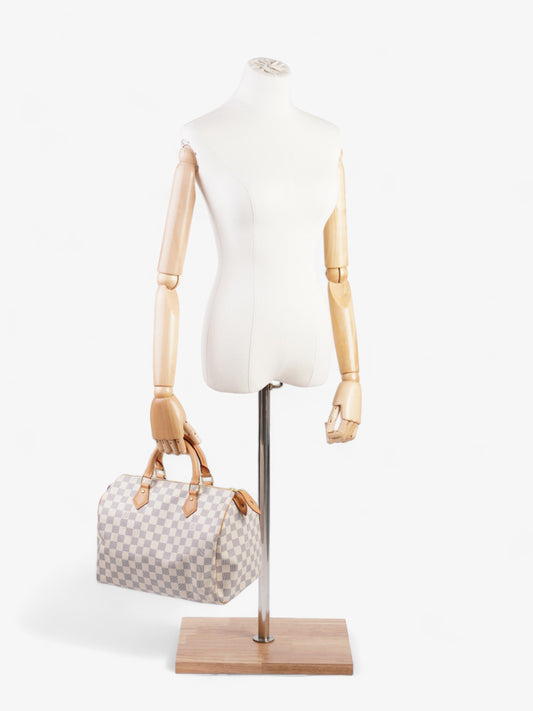 Louis Vuitton Speedy Damier Azur Coated Canvas 30