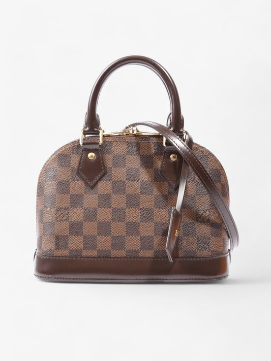 Louis Vuitton Alma Damier Ebene Coated Canvas BB