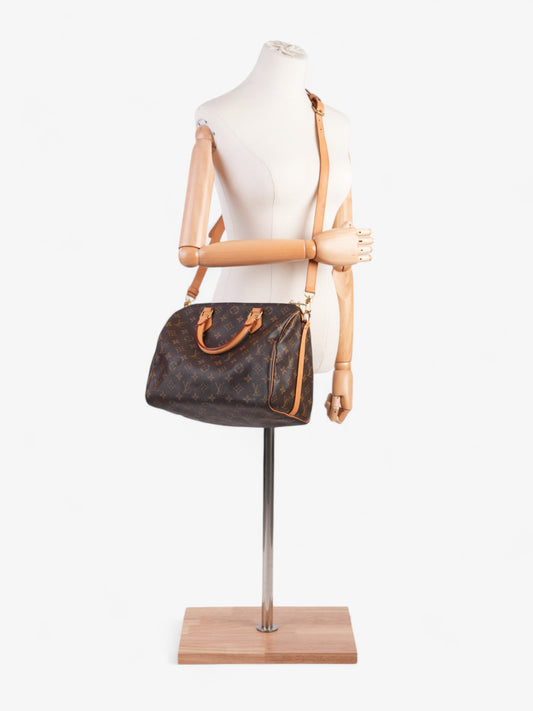 Louis Vuitton Speedy Bandoulière Monogram Coated Canvas 30