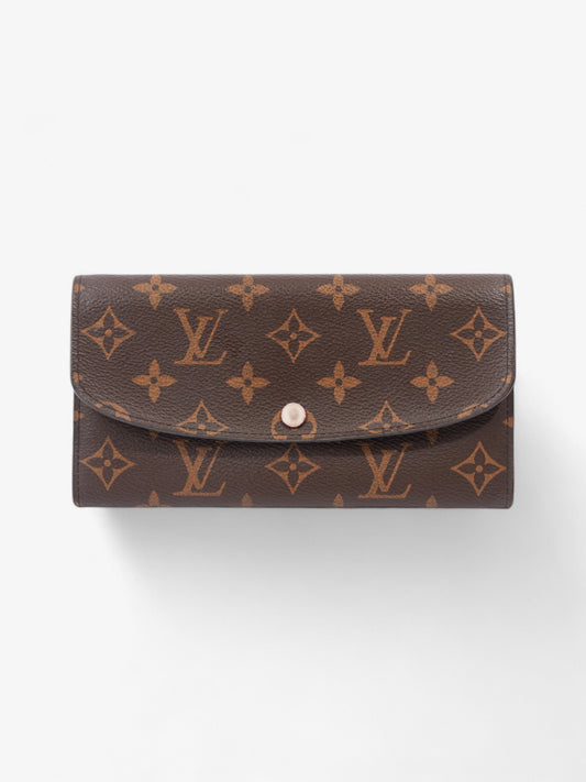 Louis Vuitton Emilie Wallet Monogram Coated Canvas