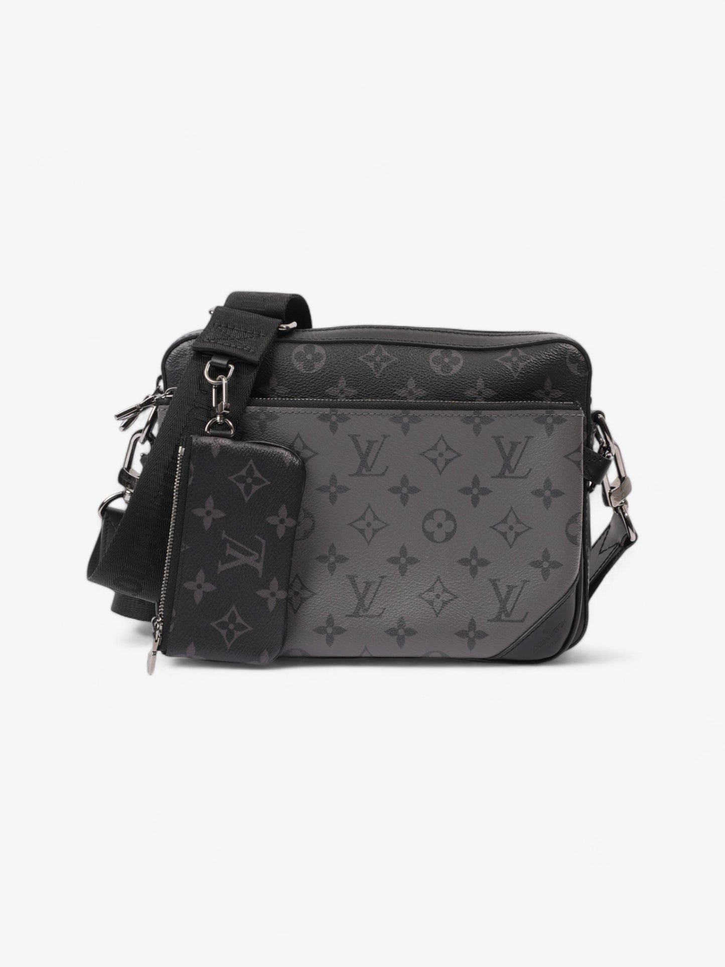 Louis Vuitton Trio Messenger Bag Monogram Eclipse Coated Canvas
