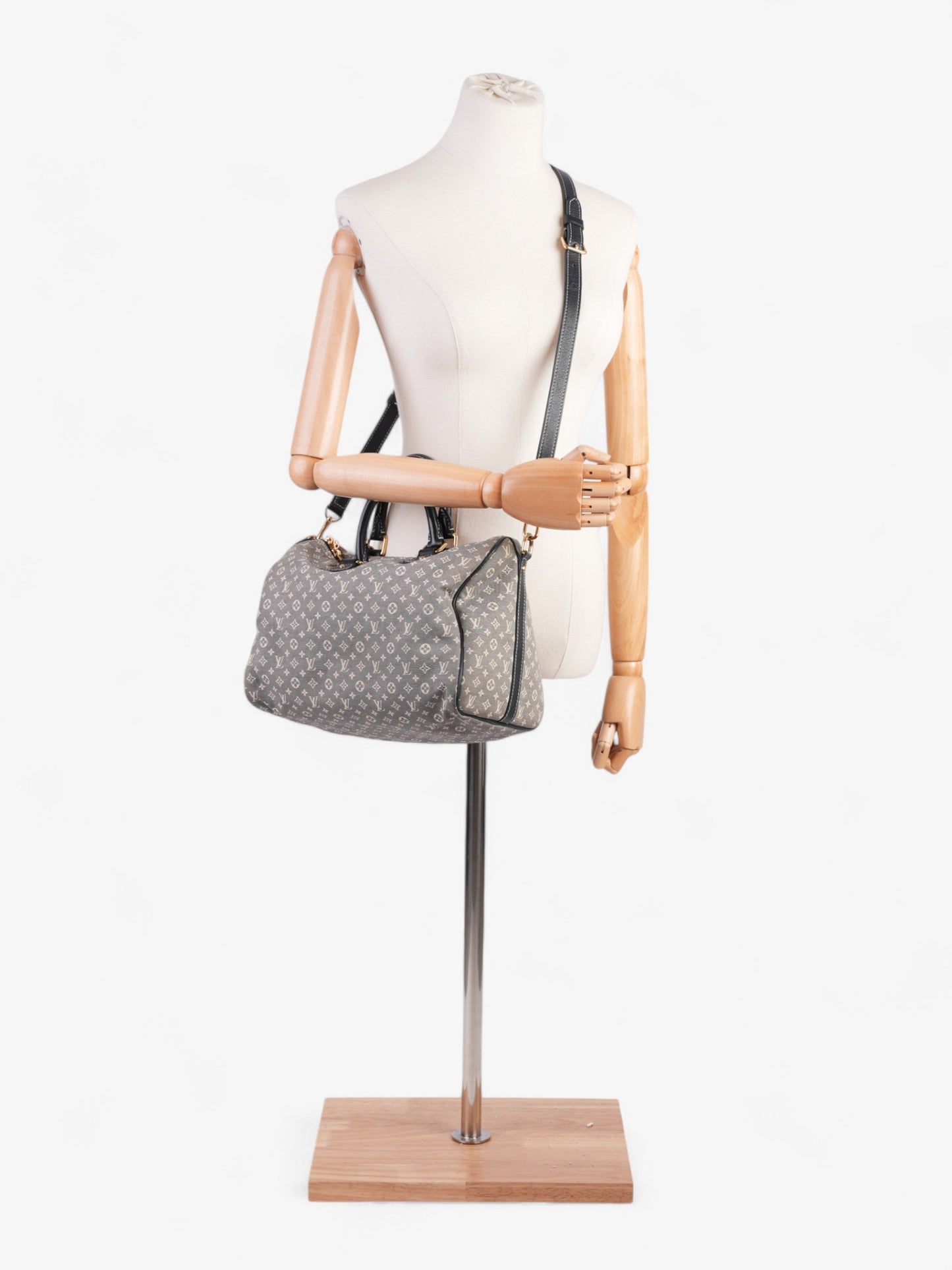 Louis Vuitton Speedy Bandoulière Blue Monogram Canvas 30