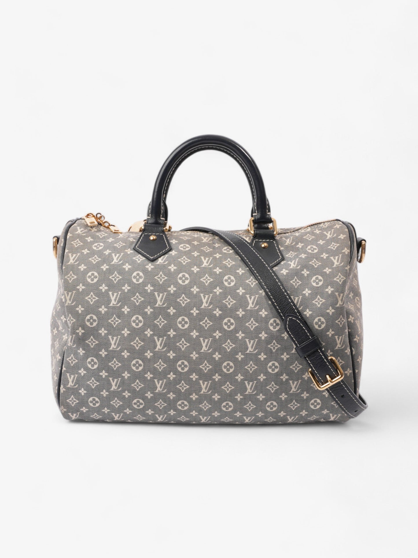 Louis Vuitton Speedy Bandoulière Blue Monogram Canvas 30