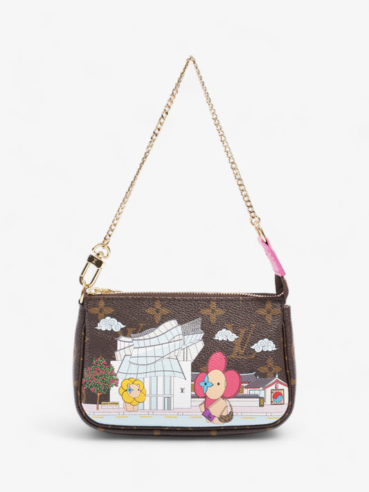 Louis Vuitton Mini Pochette Accessoires  Monogram / Vivienne South Korea Print Coated Canvas