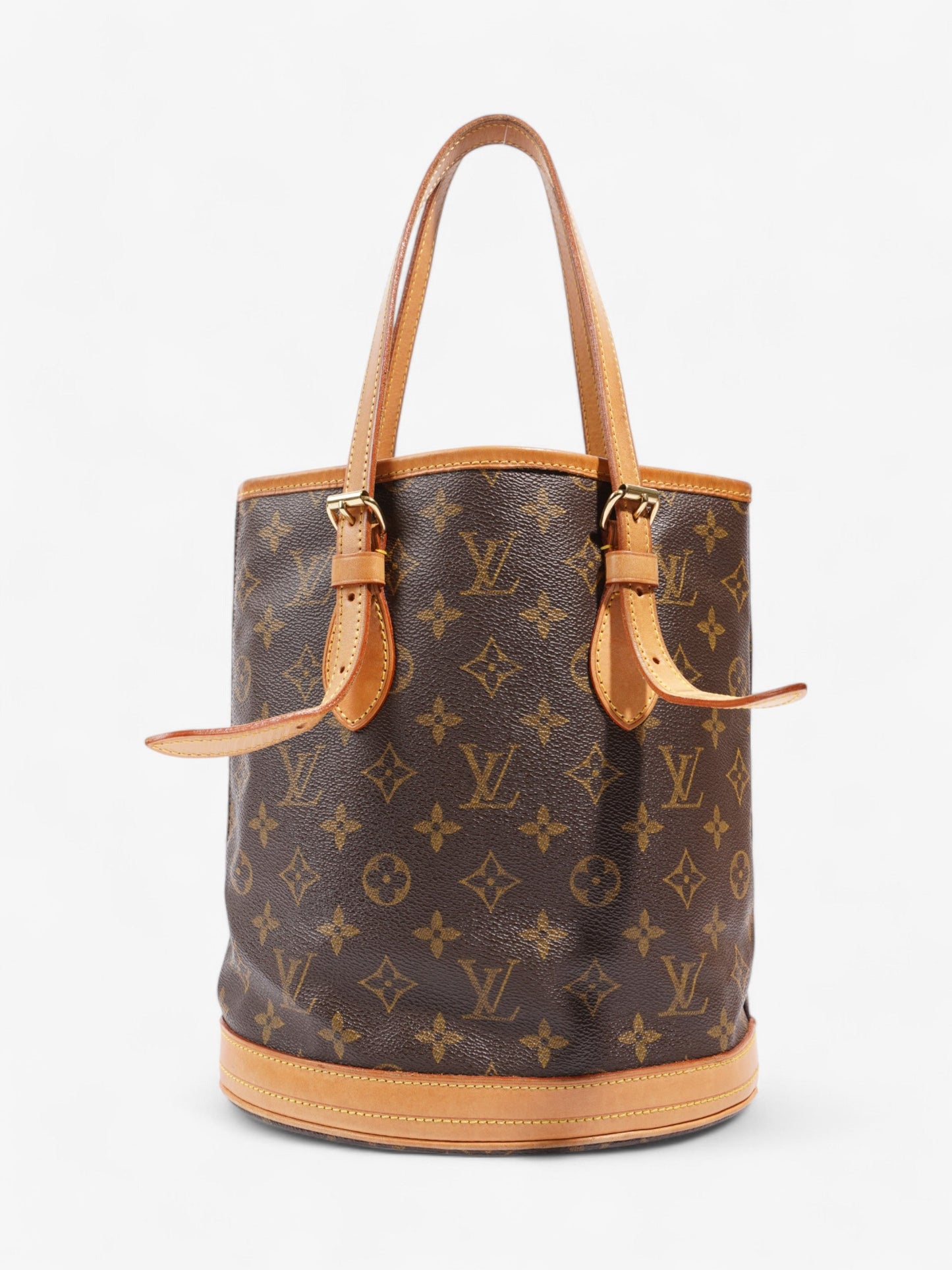 Louis Vuitton Bucket Bag Monogram Coated Canvas PM