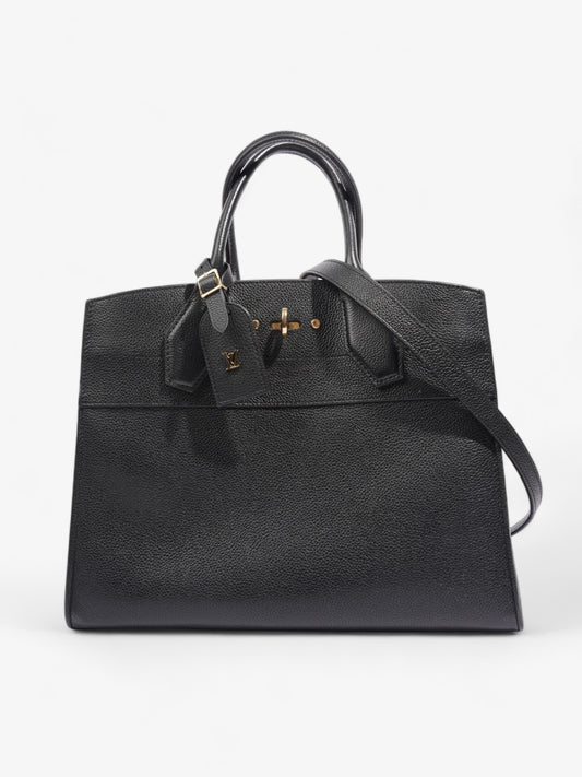 Louis Vuitton City Steamer MM Black Leather
