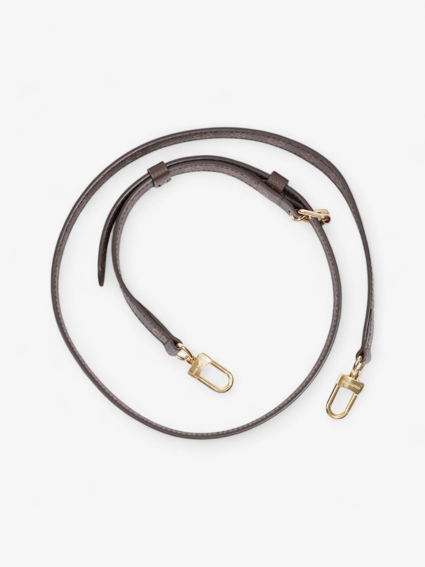 Louis Vuitton Bandoulière Bag Strap Monogram / Gold Canvas