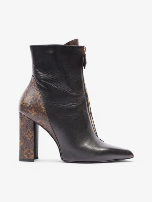 Louis Vuitton Matchmake Ankle Boot 90 Black / Monogram Leather EU 39 UK 6